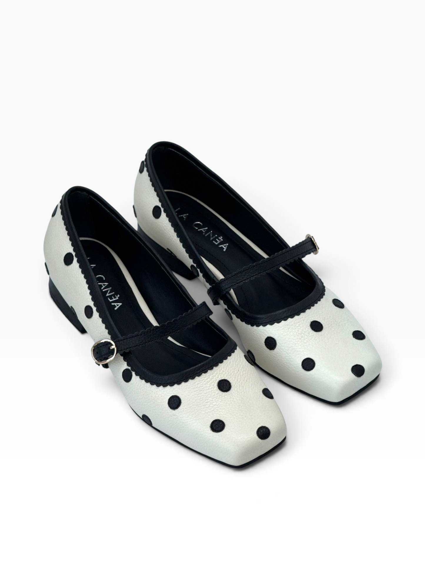 Ballet Flats Olivia Polka Cream