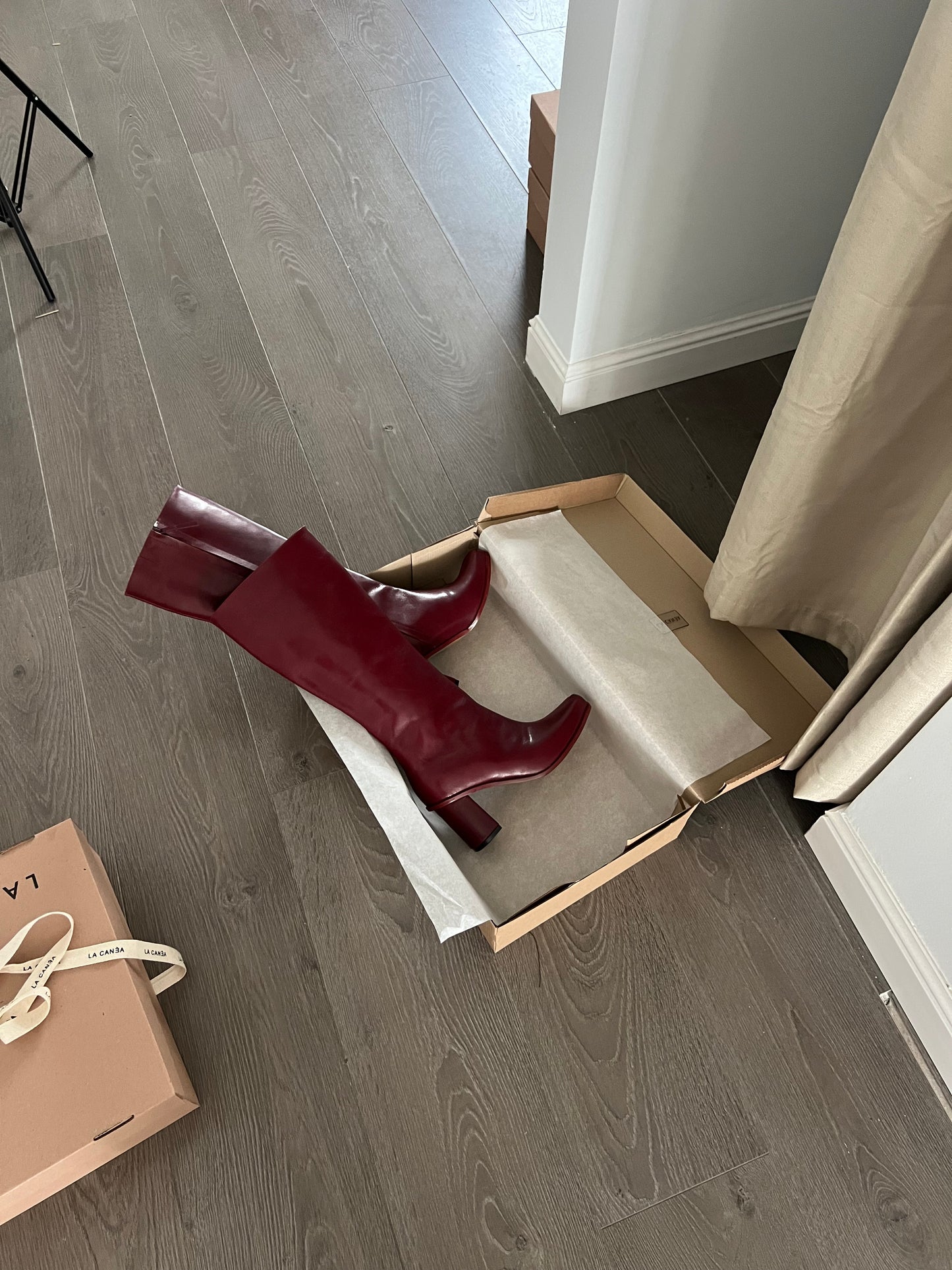 Clarck Boots Cherry Leather