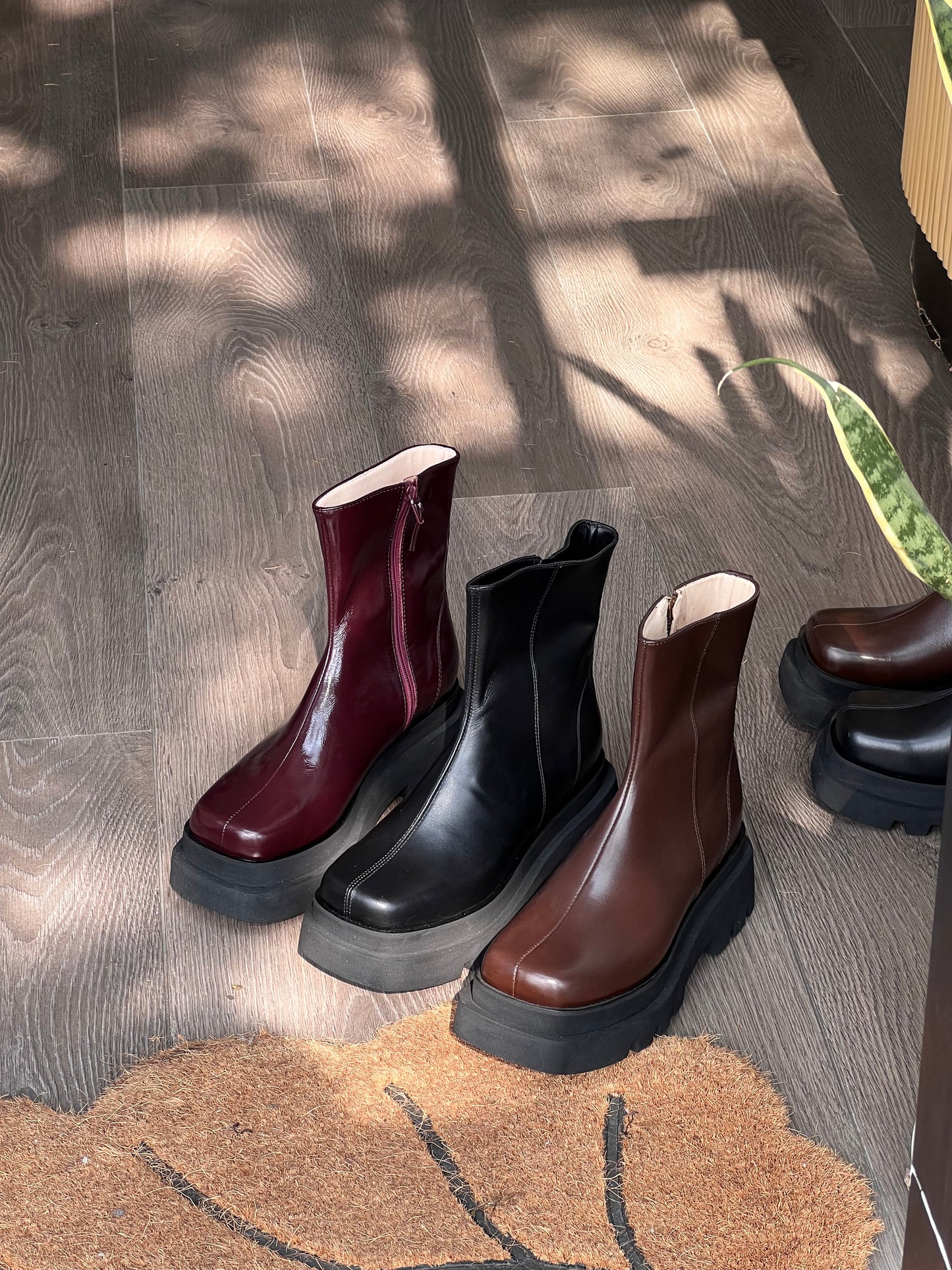 Nixon Boots Borgoña