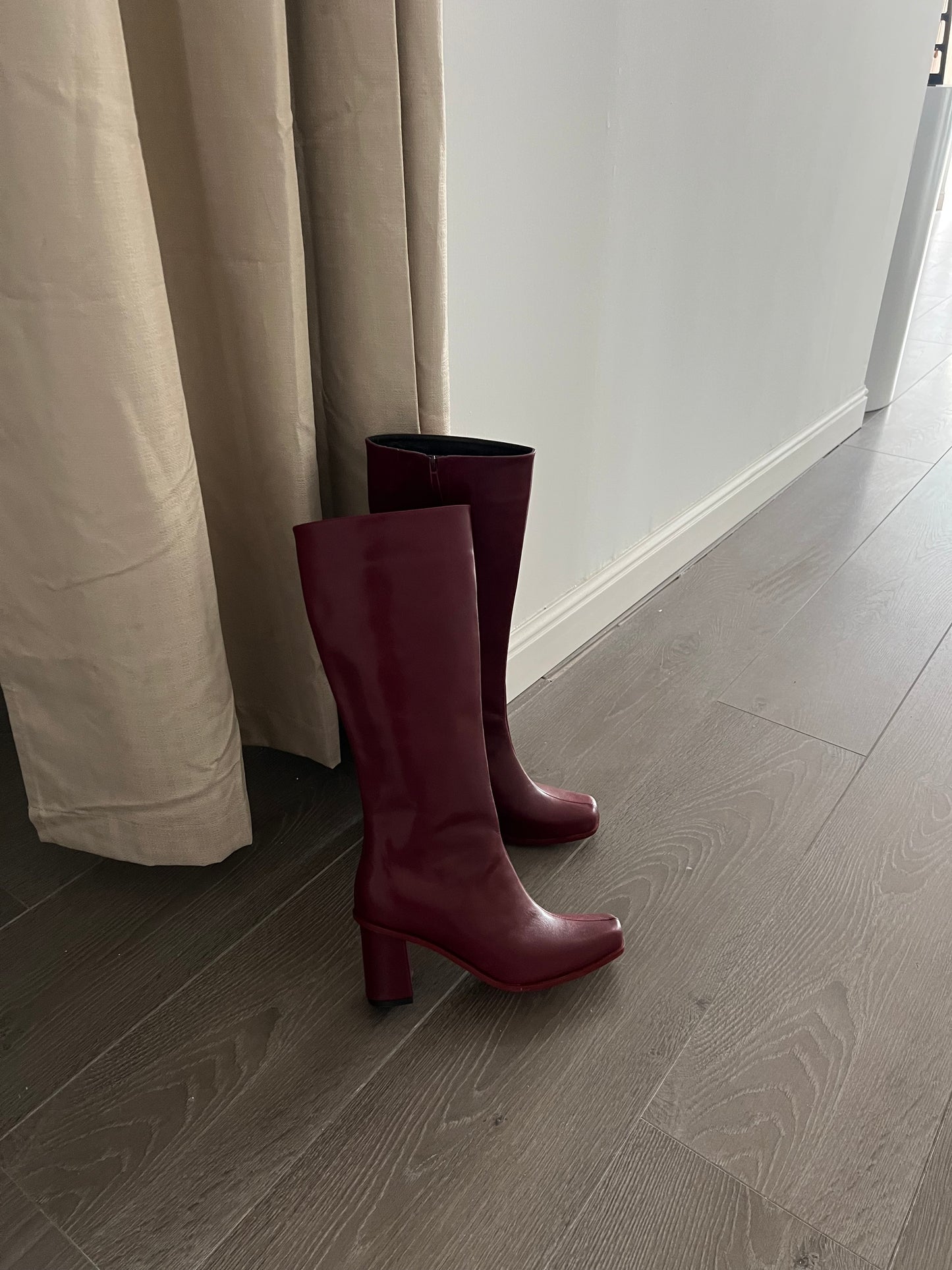 Clarck Boots Cherry Leather