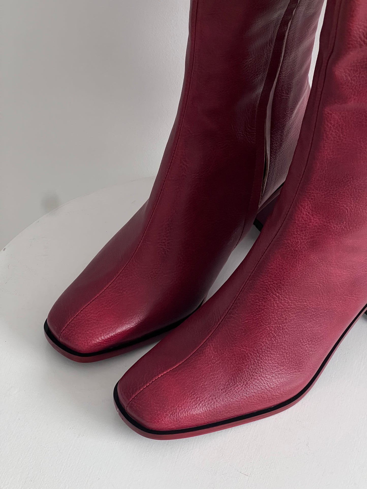 Clarck Boots Cherry