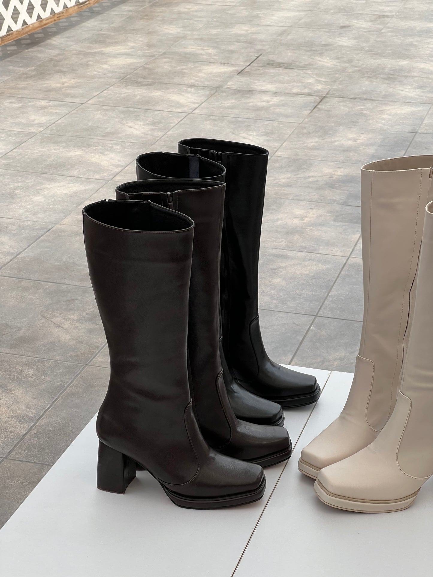 Jonak Boots Chocolate