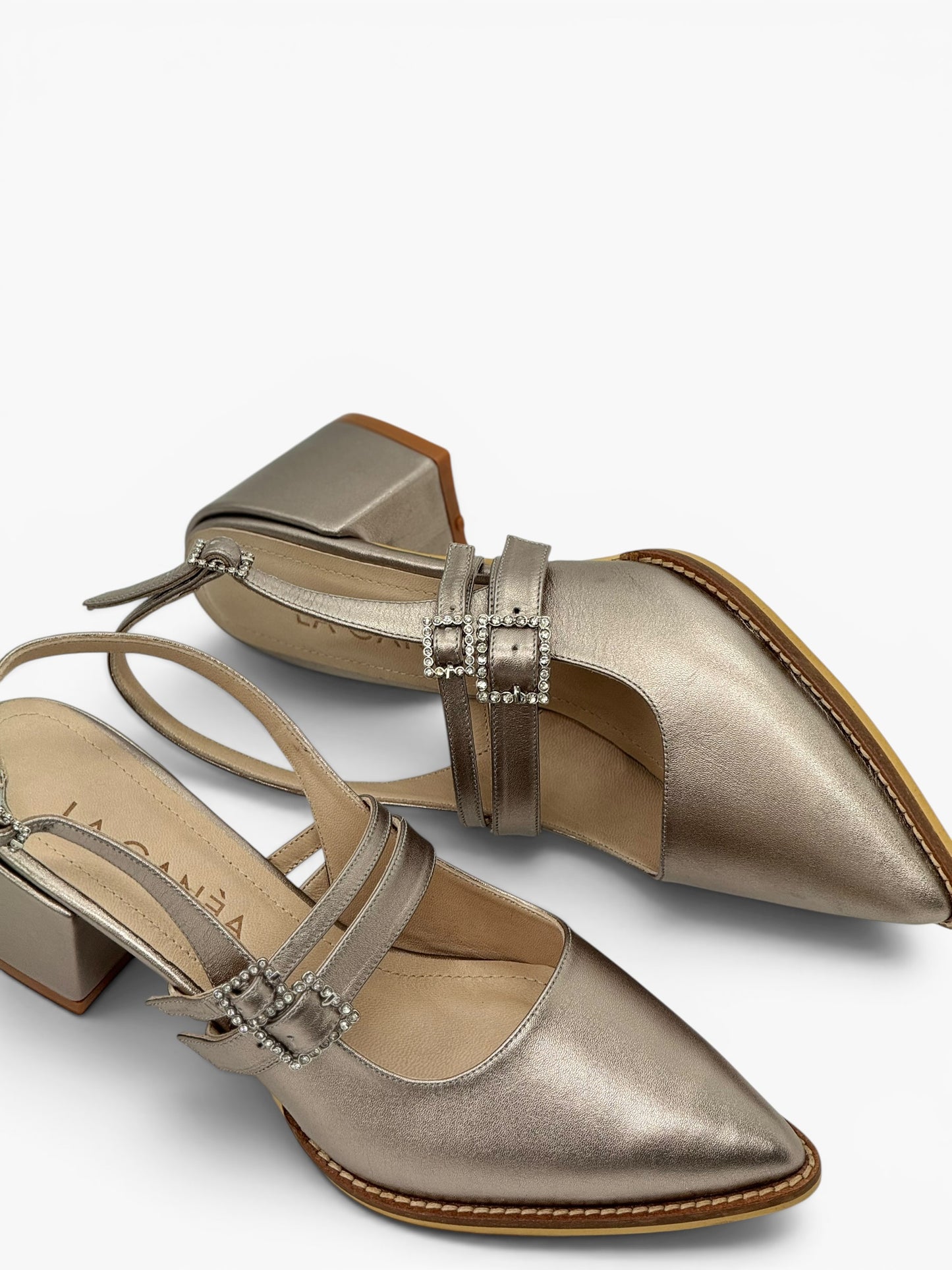 Denise Heels Champagne