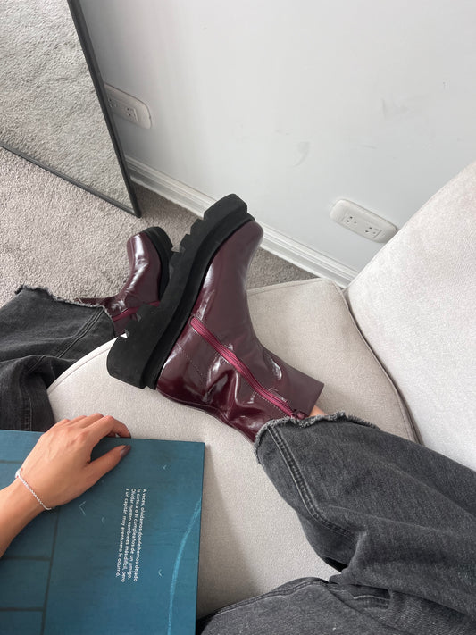 Nixon Boots Borgoña