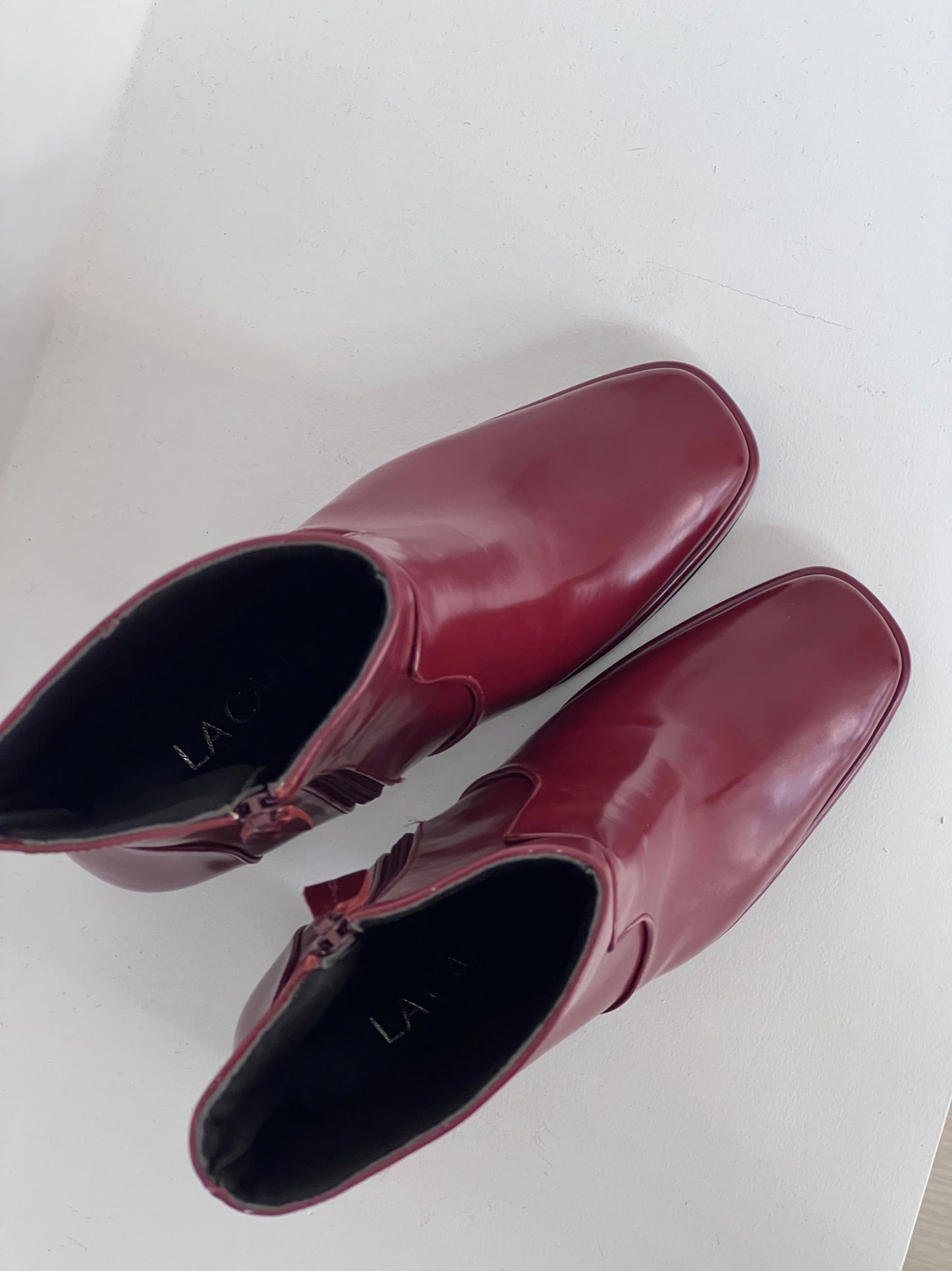Collins Boots Cherry