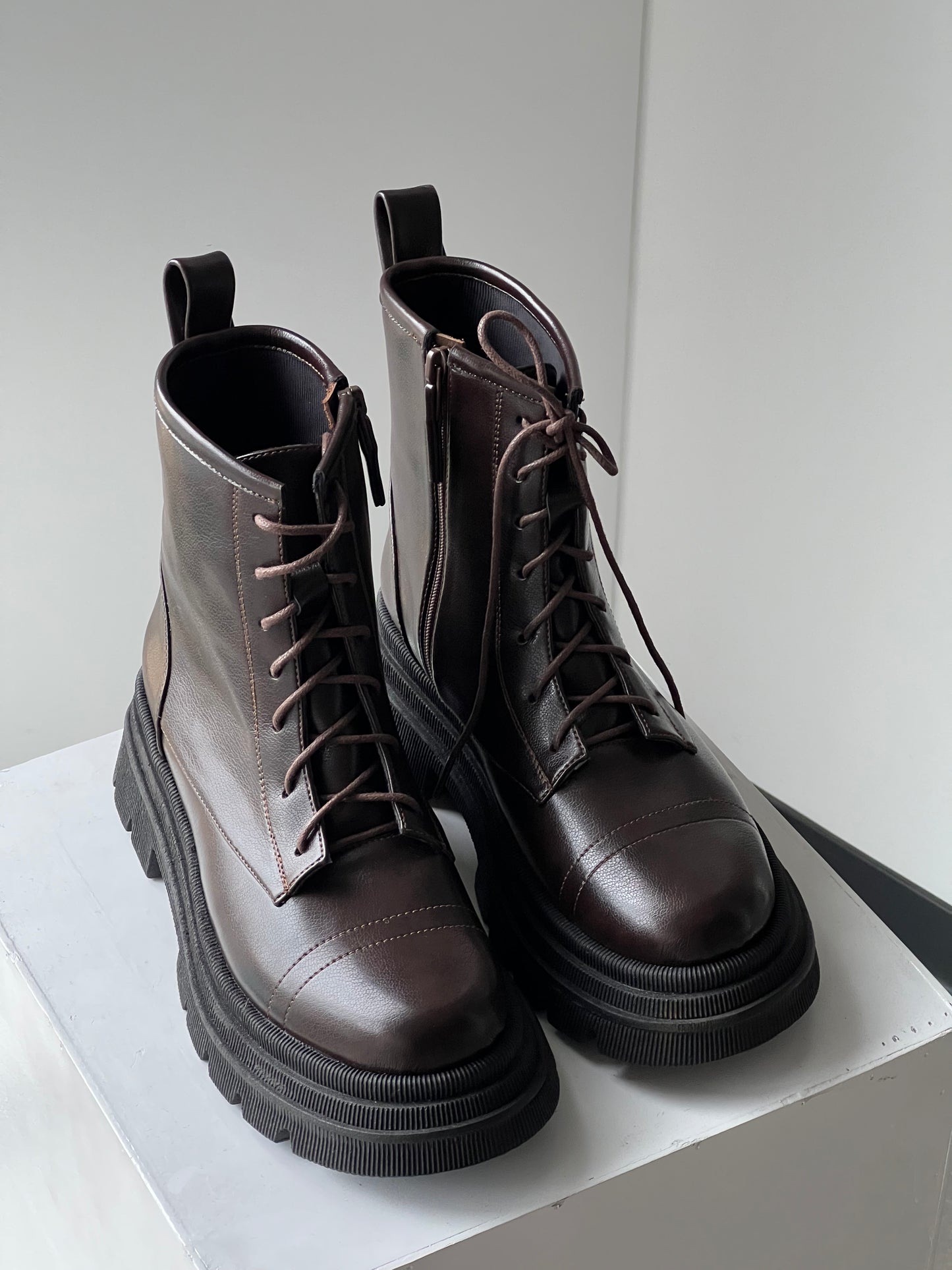 Combat Boots Harlow Chocolate