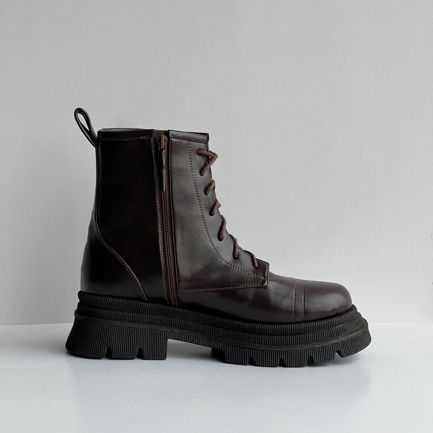 Combat Boots Harlow Chocolate