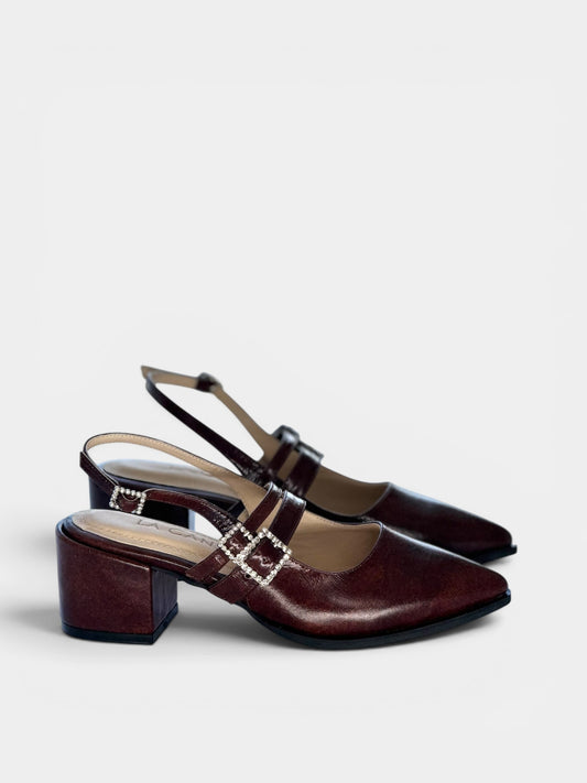 Denise Heels Chocolate