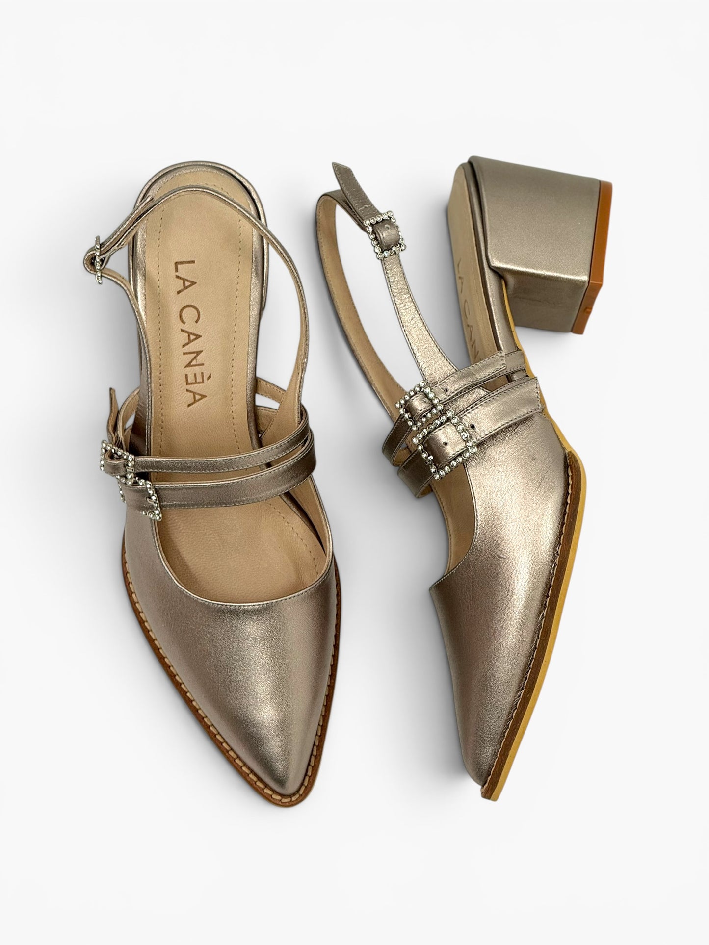 Denise Heels Champagne