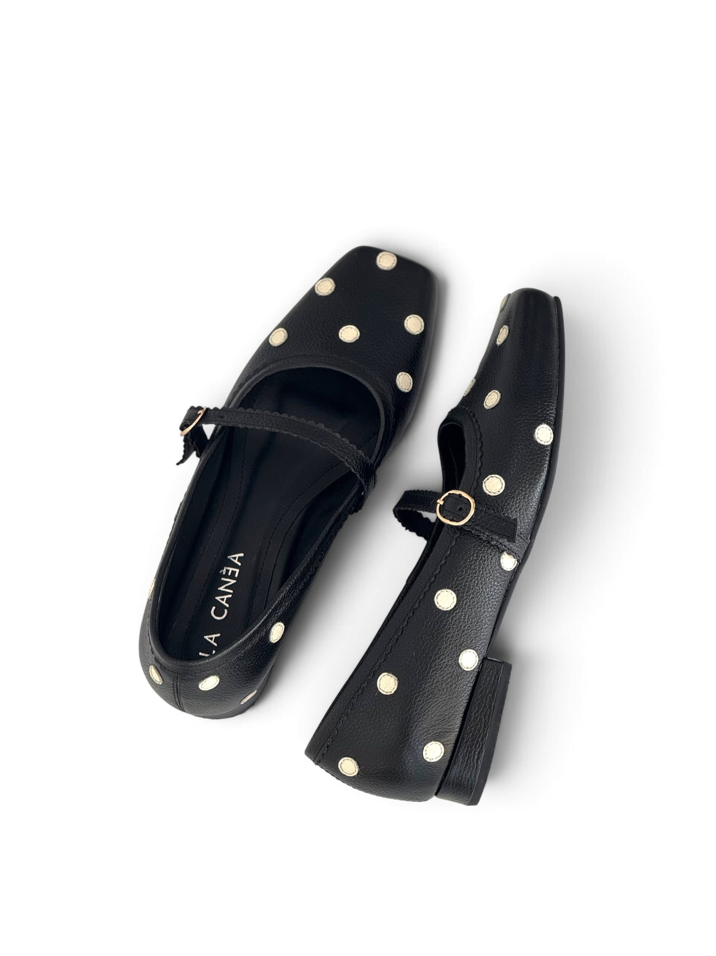 Ballet Flats Olivia Polka black