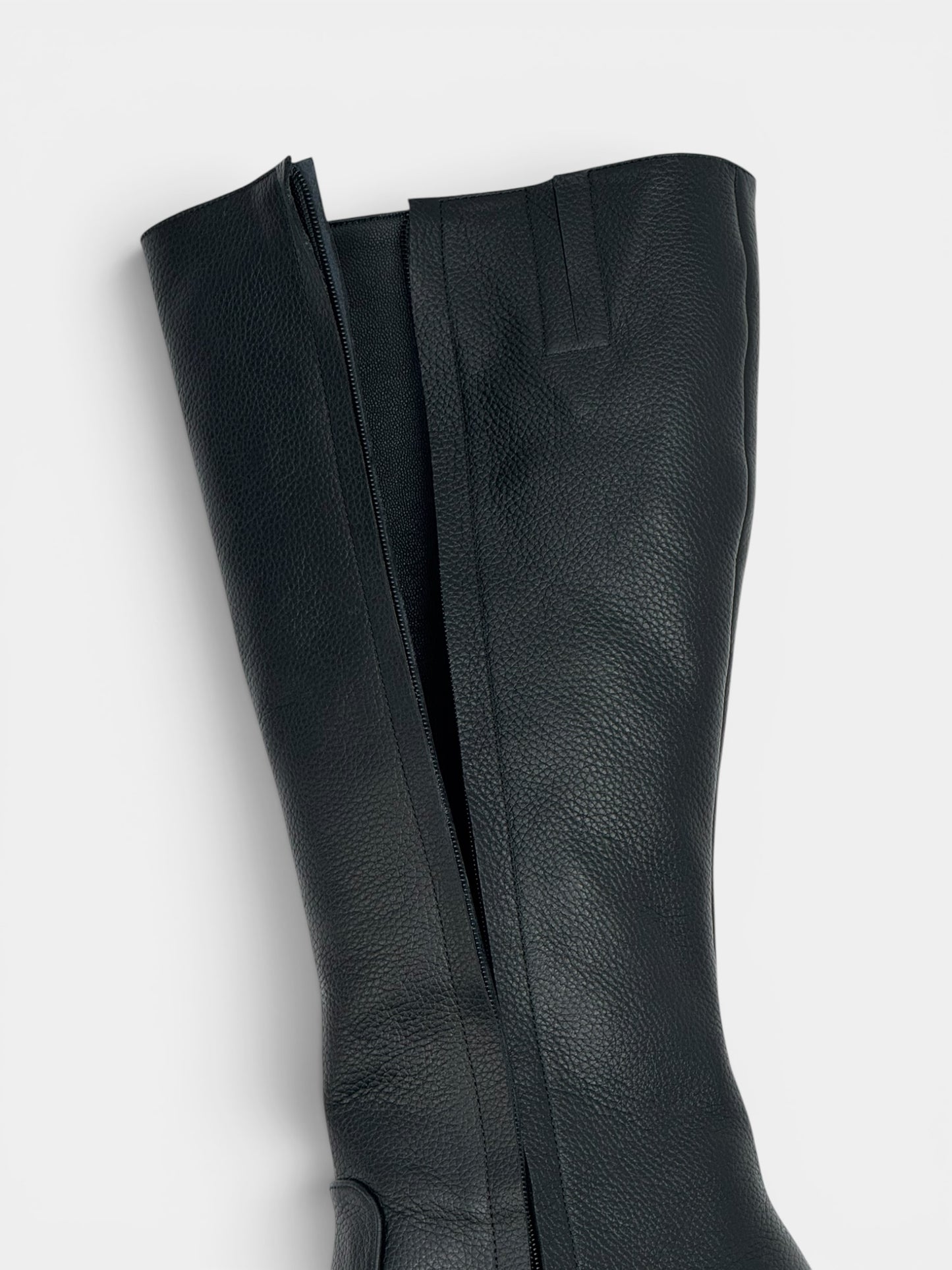 Jonak Total Black Leather