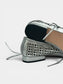 Ballet Flats Creta Silver