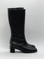 Franck Black Leather