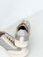 Zapatilla Woolf Cream & Silver