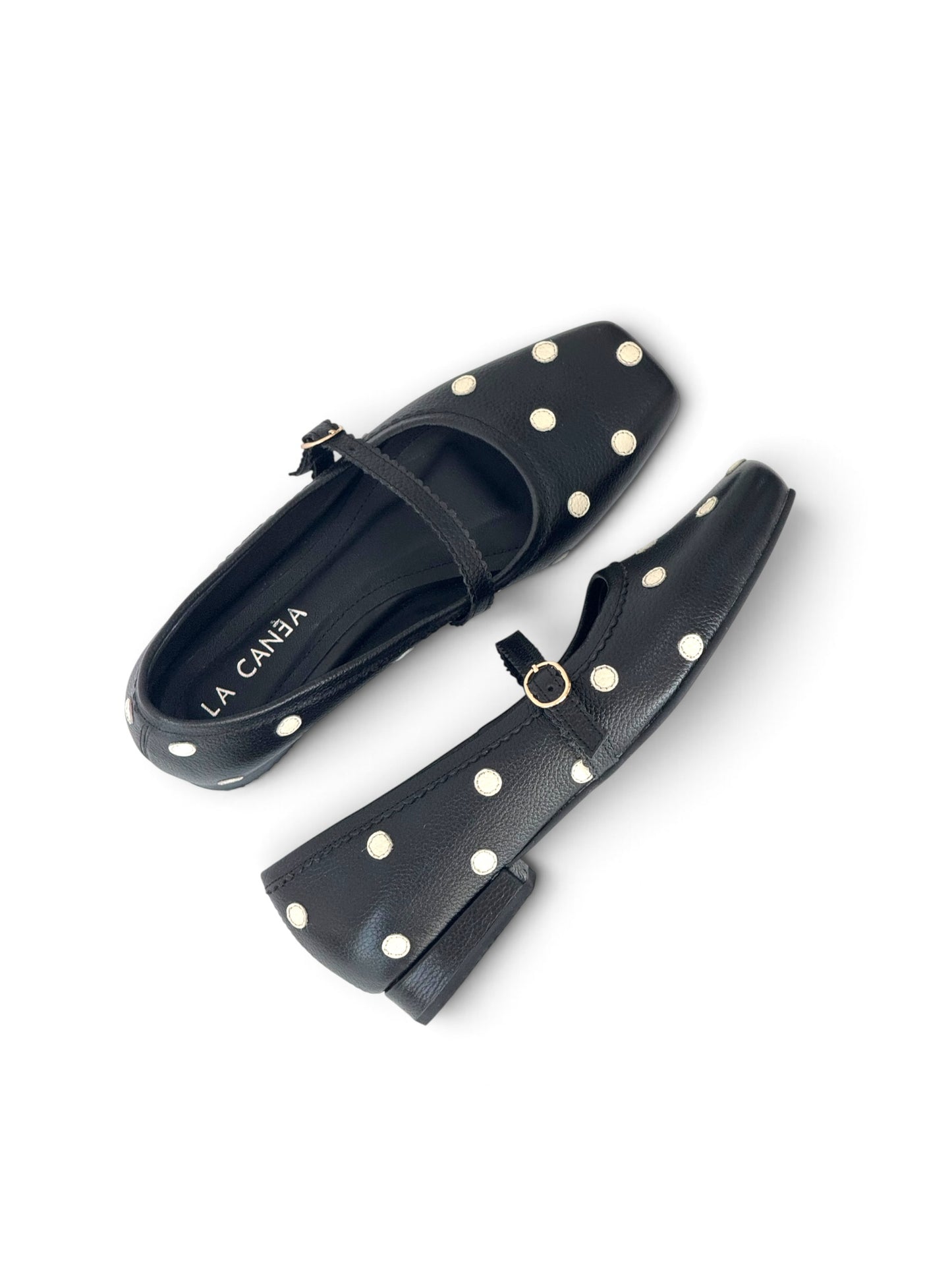 Ballet Flats Olivia Polka black