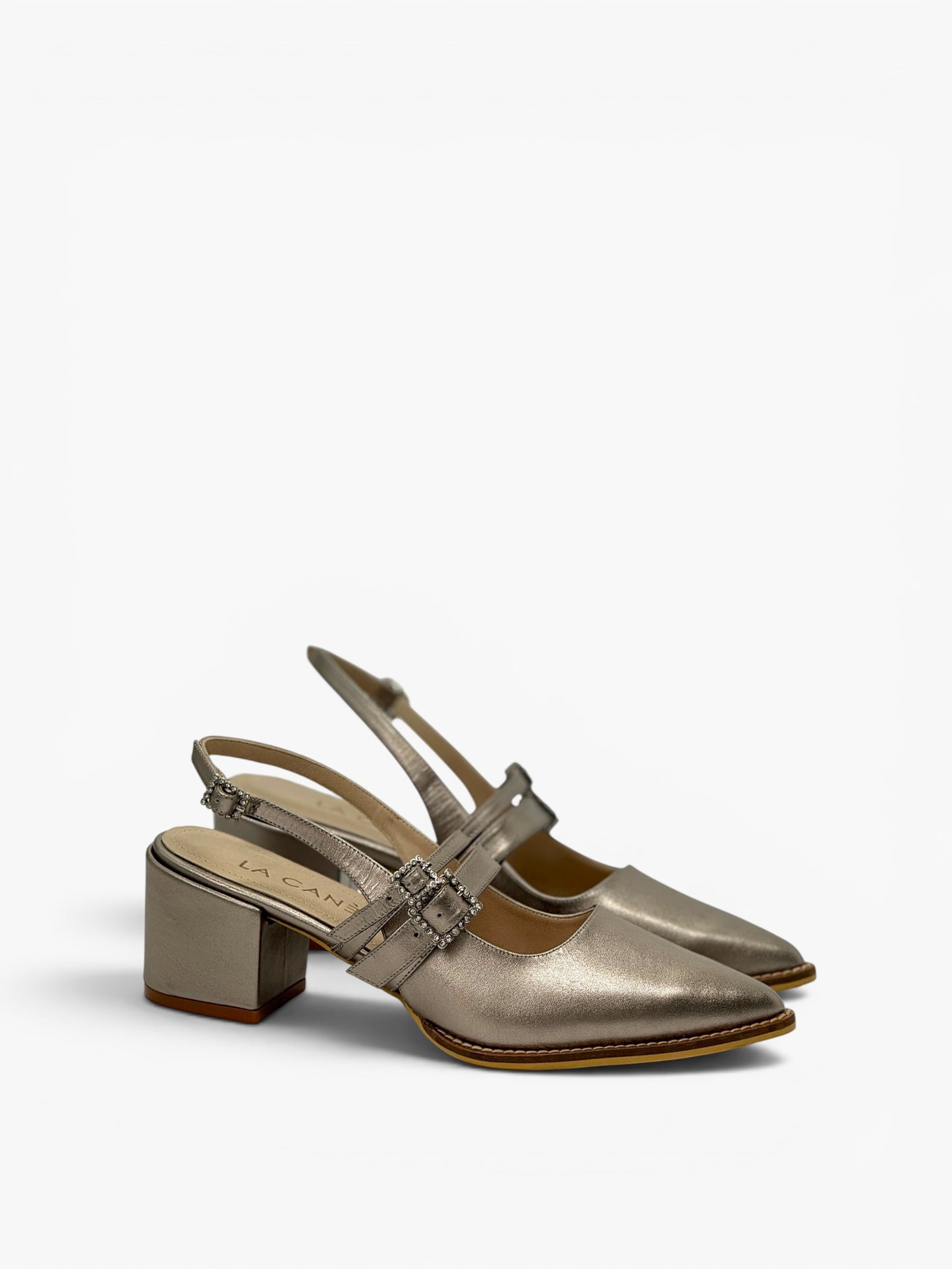 Denise Heels Champagne