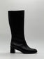 Franck Black Leather