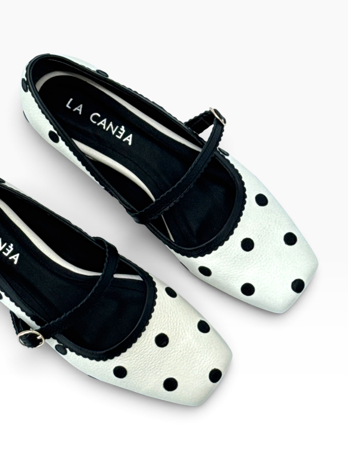 Ballet Flats Olivia Polka Cream