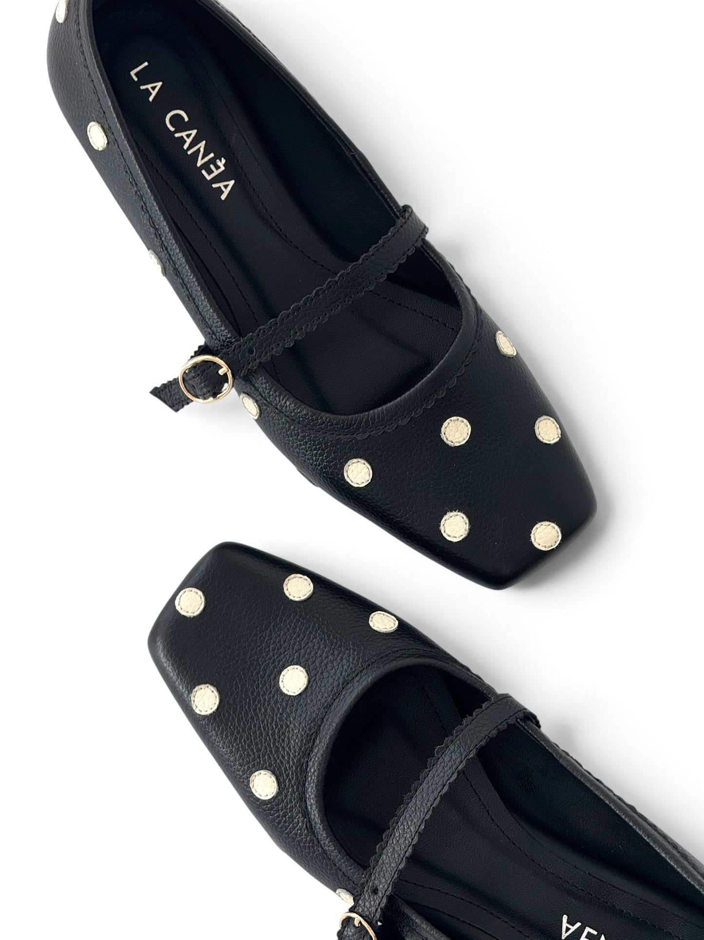 Ballet Flats Olivia Polka black