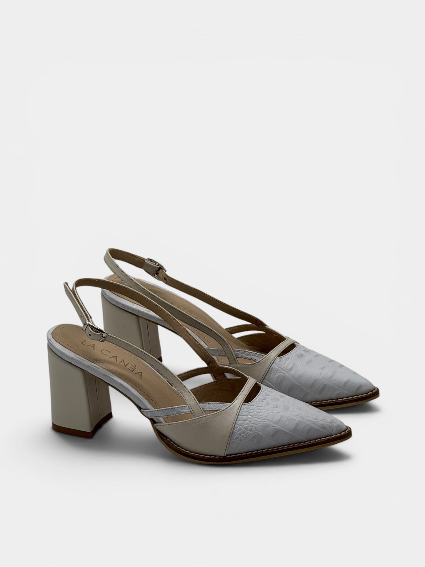 Lizzie Heels off white