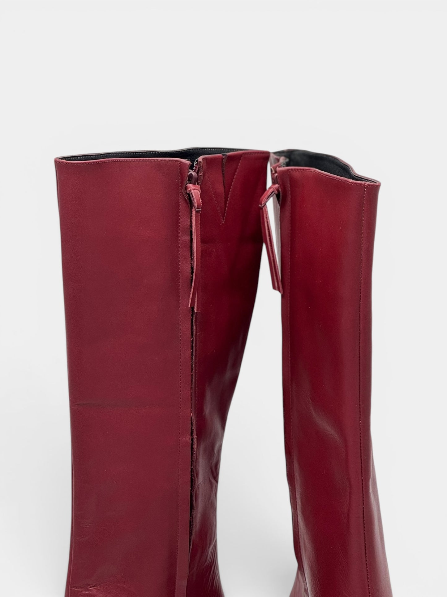 Clarck Boots Cherry Leather