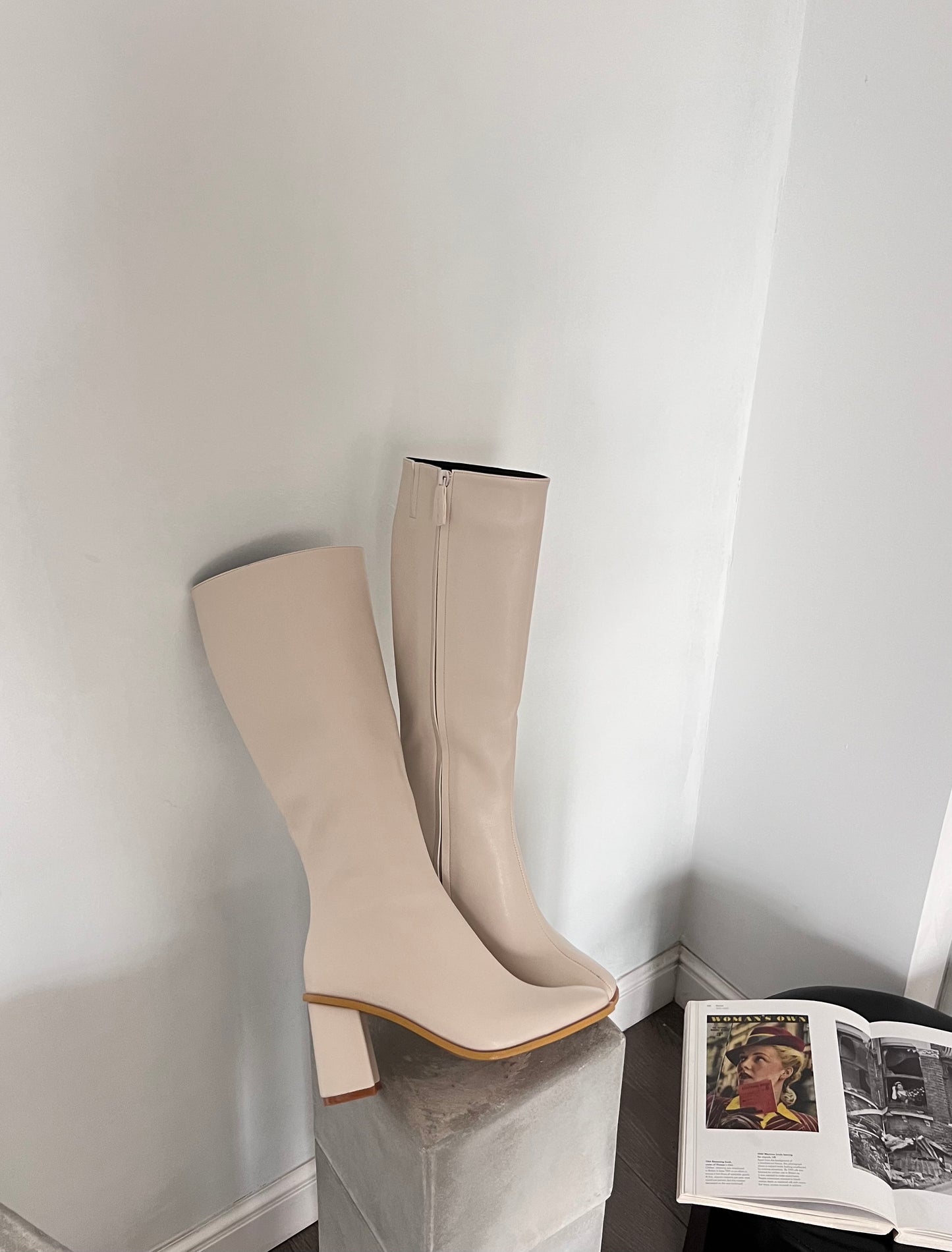 Clarck Boots Cream