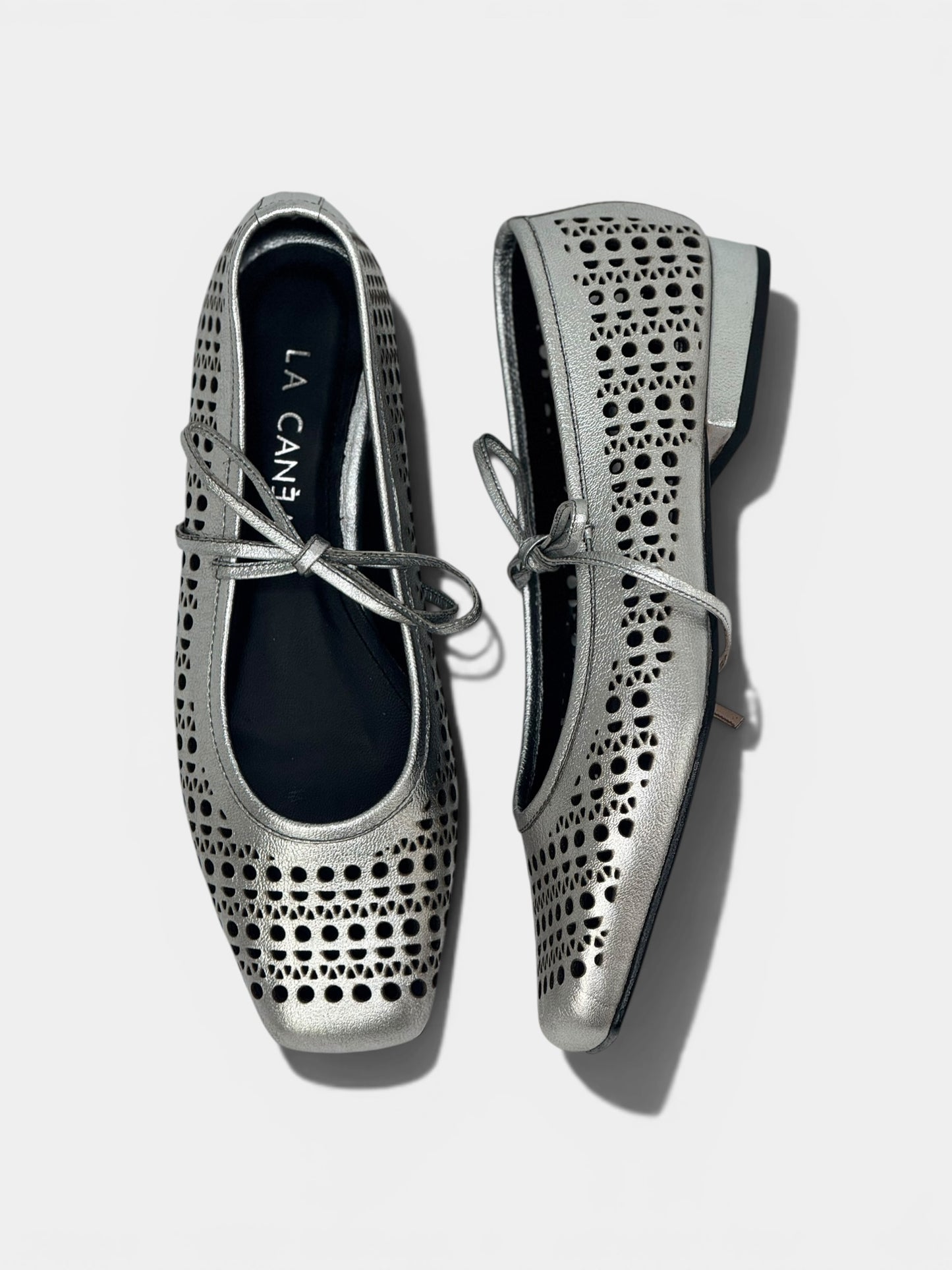 Ballet Flats Creta Silver