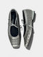 Ballet Flats Creta Silver