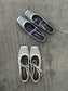 Ballet Flats Creta Silver