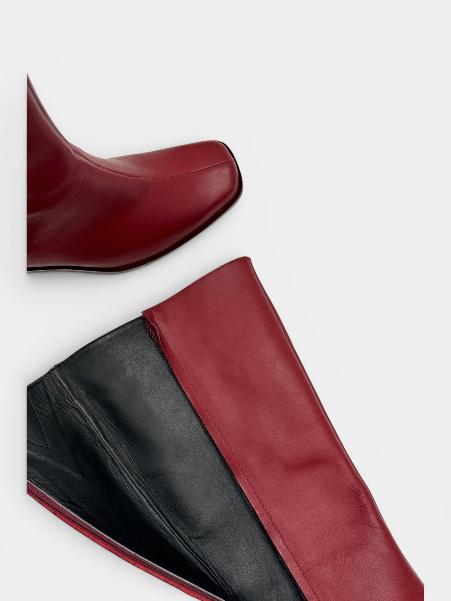 Clarck Boots Cherry Leather