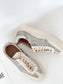 Zapatilla Woolf Cream & Silver