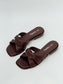 Liv Sandals Chocolate