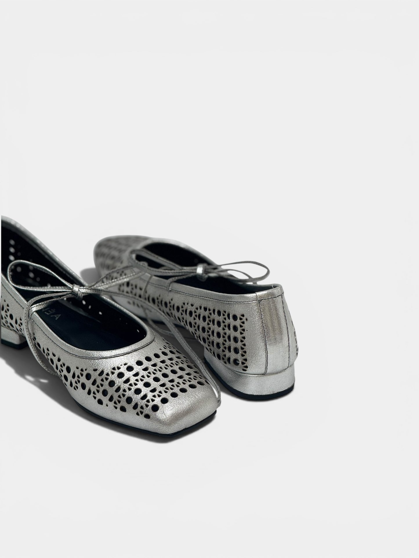 Ballet Flats Creta Silver