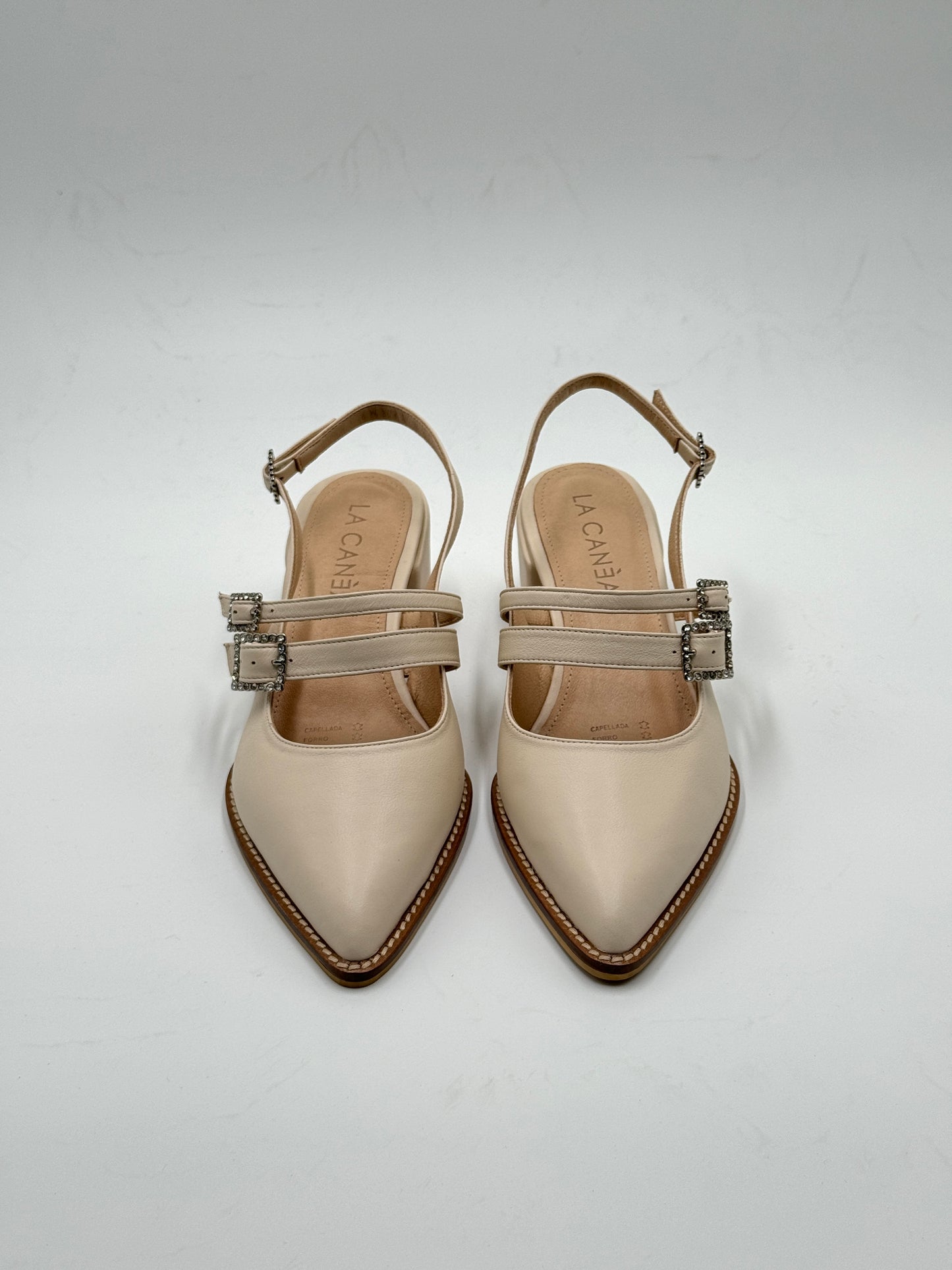 Denise Heels Off white